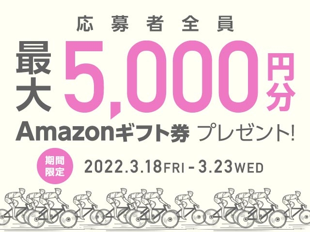 最大5,000円分のAmazonギフト券がnetkeirin経由で車券投票して応募するともらえる！