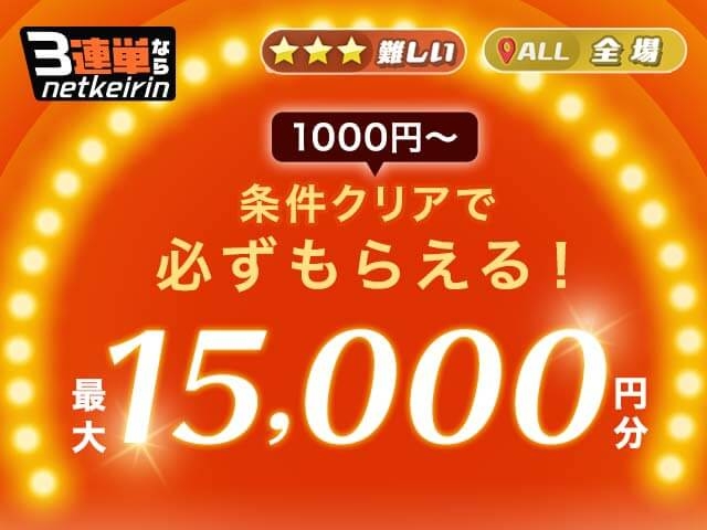 【12/31】アフターGP 3連単ならネットケイリン