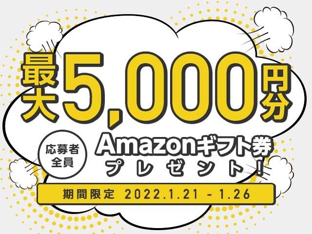 最大5,000円分のAmazonギフト券がnetkeirin経由で車券投票して応募するともらえる！