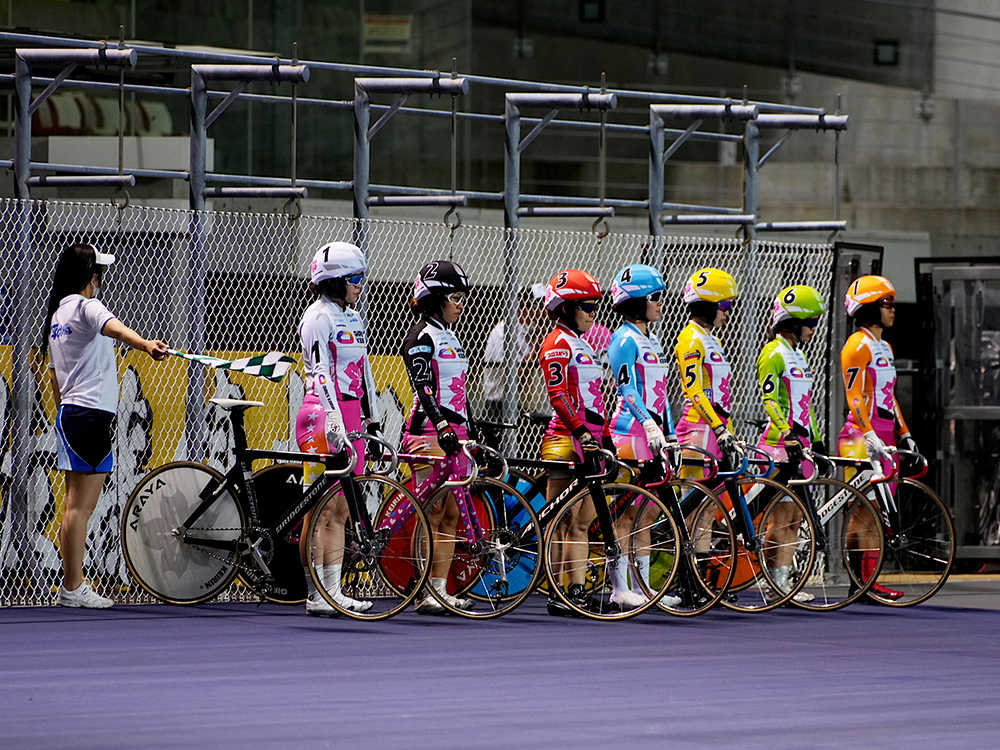 ガールズケイリン ユニフォーム3番 レースシャツ 競輪 - 自転車